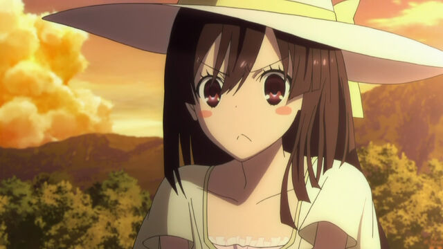 File:Tokyo ravens-01-natsume-angry-unhappy-summer dress-floppy hat-cute.jpg