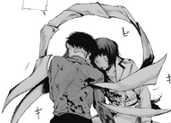 Mutsuki comforts Urie