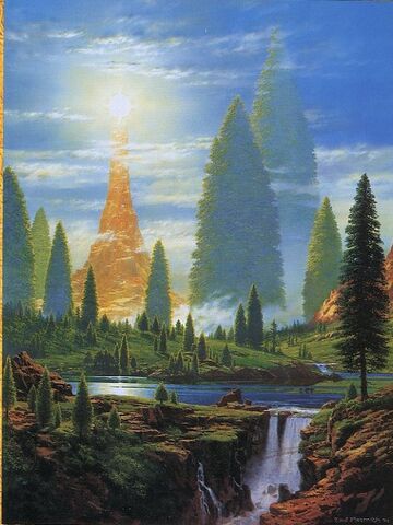 Bestand:Ted Nasmith - Illuin Lamp of the Valar-1-.jpg