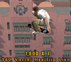 360 Varial Heelflip Lien