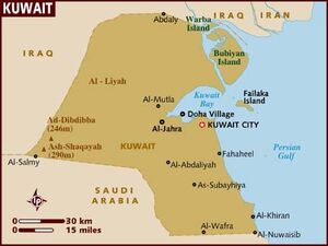Kuwait map 001