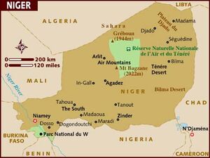 Niger map 001
