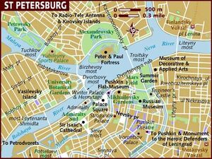 Saint Petersburg map 001