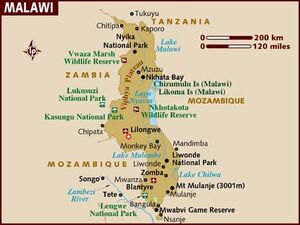 Malawi map 001