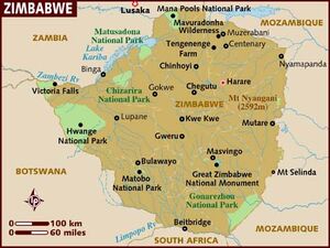 Zimbabwe map 001