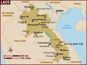 Laos map 001