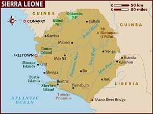 Sierra Leone map 001