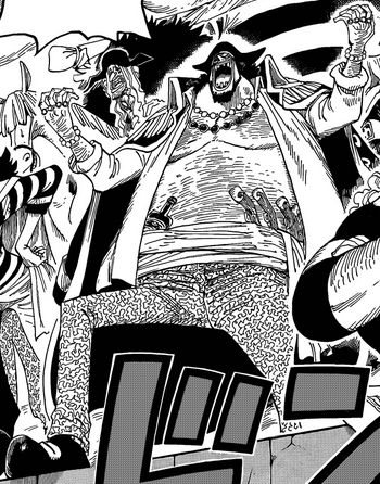 Marshall D. Teach Manga Pre Timeskip Infobox