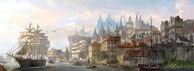 Port city by tyleredlinart-d89kdlv.jpg