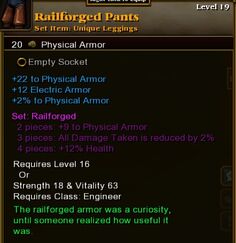 Railforged Pants