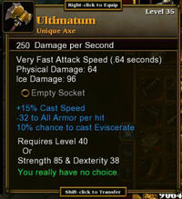 Ultimatum