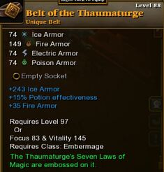 Belt of the Thaumaturge