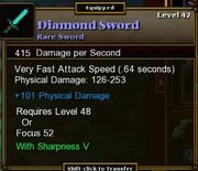 Diamond sword