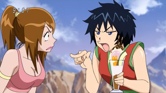 File:Rin not liking how Tina talks to Toriko.jpg