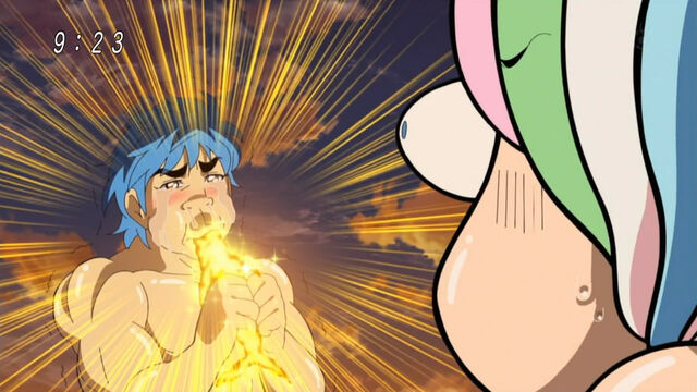 File:Toriko eating Shining Gourami with Melk Stardust 1.jpg