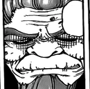Aged Ape Face