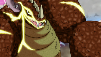 Meteorsaurus upclose