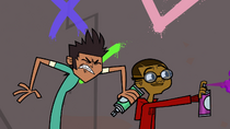 Mike and Cam spray