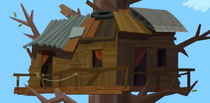 Tree House Close Up