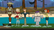 The wet salmons