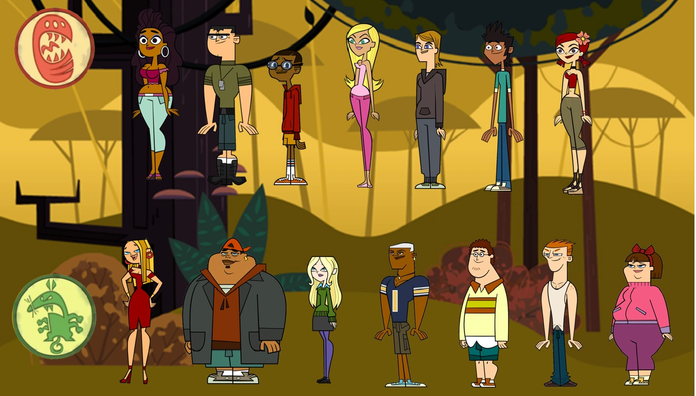 Total Drama Revenge Of The Island Image - Total Drama Revenge Of The Island - Remastered 1.png | Total