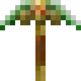 Greenstone Gold Pickaxe
