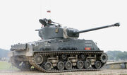 M4 Sherman in Bovington Tank Museum