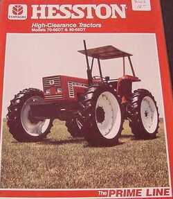 Hesston 80-66 DT High-Clearance MFWD
