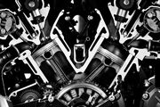 VMAX day 2009. Engine cutaway, side