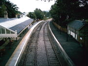 Stanhope Station Railway Lines