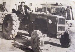 Fiat Turk Traktoru b&w - 1970