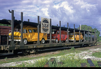 N&W Autorack Car