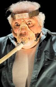 Smoking janitor guy