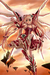 Flying girl