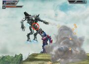 Battle for the Matrix Level 3-3 Optimus Fights Starscream.jpg