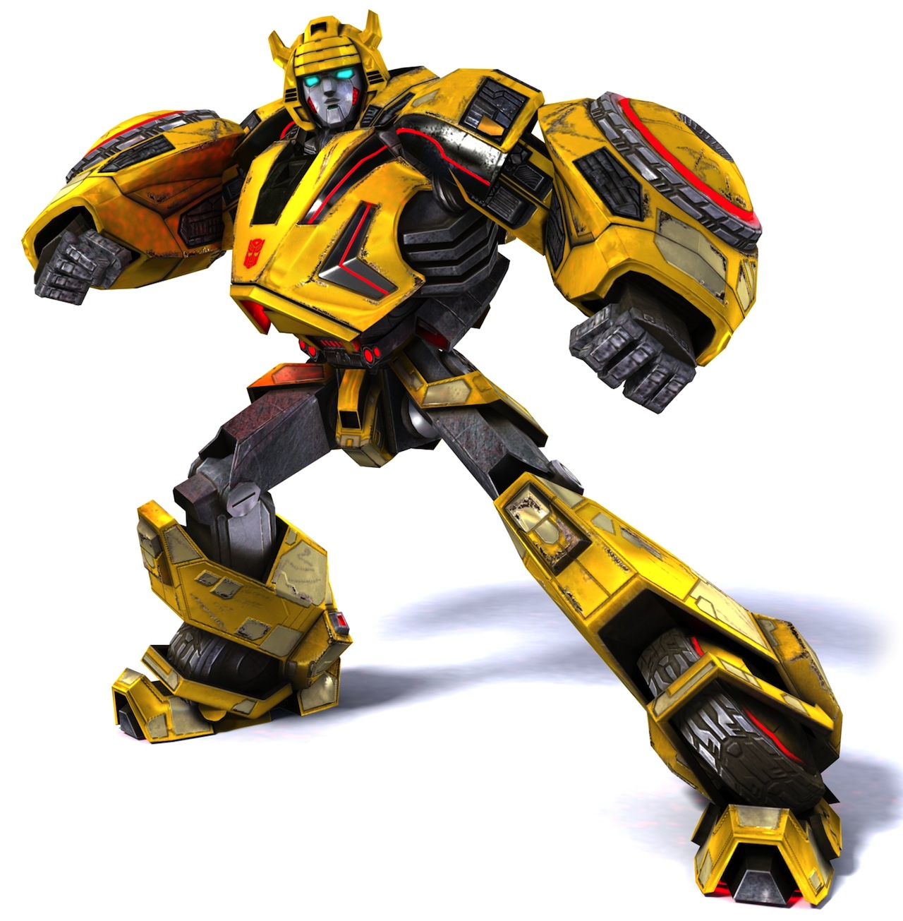 Transformers] Autobot: Bumblebee (Fall Of Cybertron version) Minecraft Skin