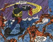G1 Grimlock vs demons