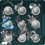 Cartouches on list