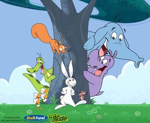 My Friend Rabbit Background