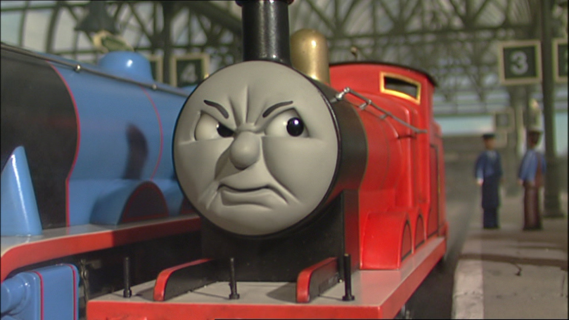 Angry Thomas The Tank Engine