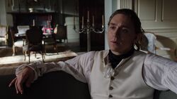 John André hears about Peggy Shippen's engagement to Benedict Arnold