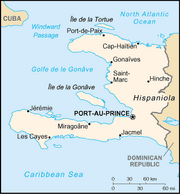 Haiti map