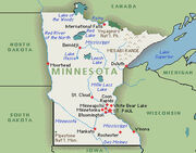 Minnesota map