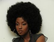 Afro chick