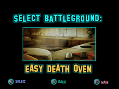 Twisted Metal - Small Brawl - Easy Death Oven lvlsel