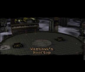 Warhawk`s rooftop