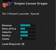 Enigma Cannon Dragon infosheet