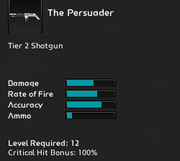 The Persuader infosheet