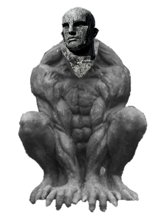 Grey gargoyle