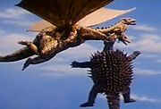 Anguiris vs King Ghidorah